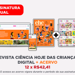 Assinatura Digital Ciência Hoje das Crianças com acervo