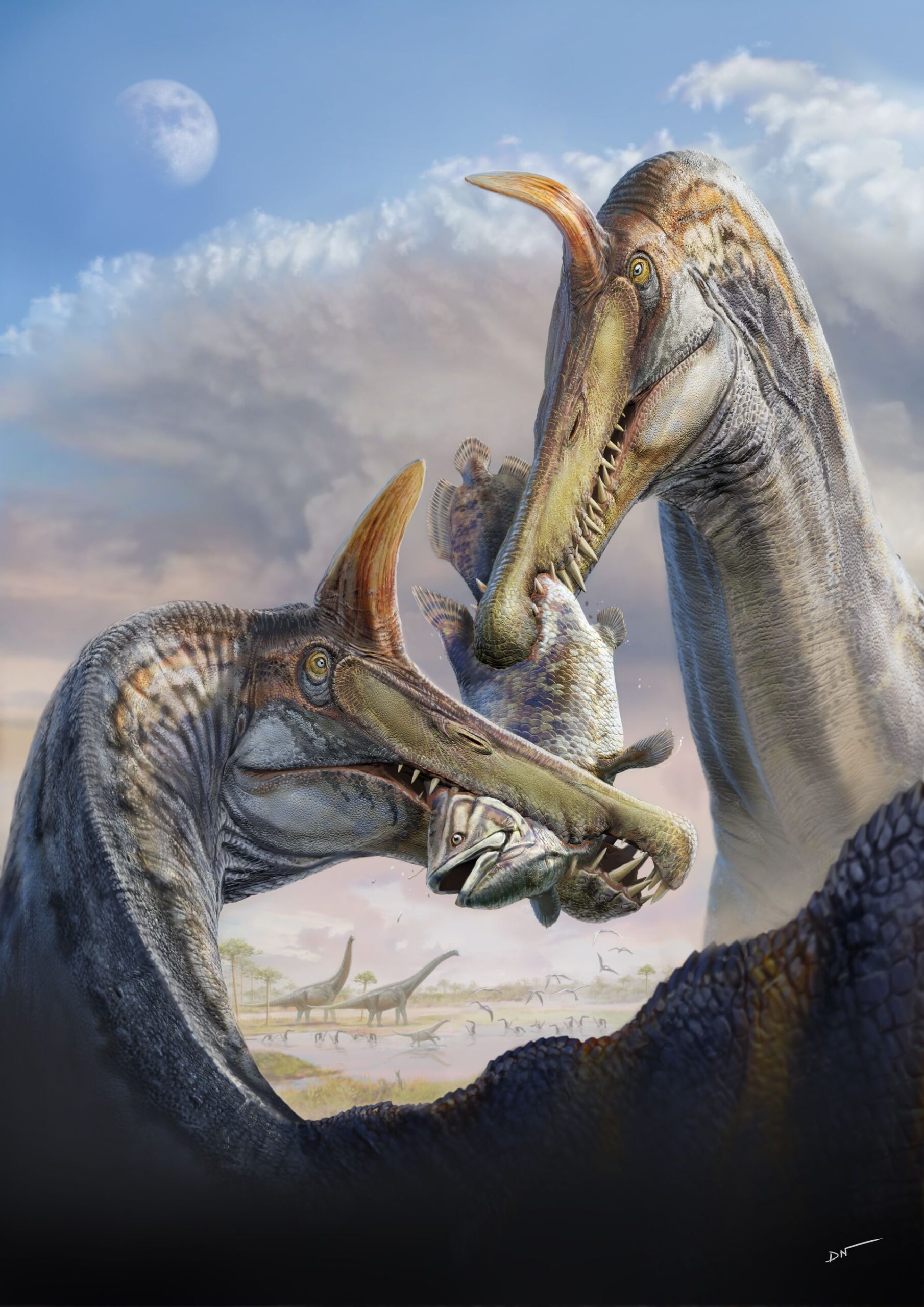 Novo dinossauro no deserto do Saara